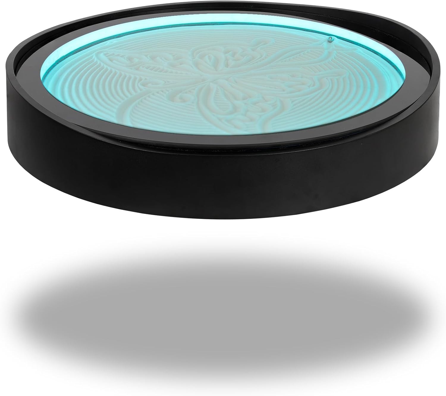 20" Zen Sand Art Display - App-Controlled Drift Sandscape with DIY Patterns & LED Lighting for Ultimate Relaxation and Meditation