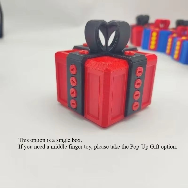 Annoying Prank Gift Box – Pop-Up Middle Finger Surprise
