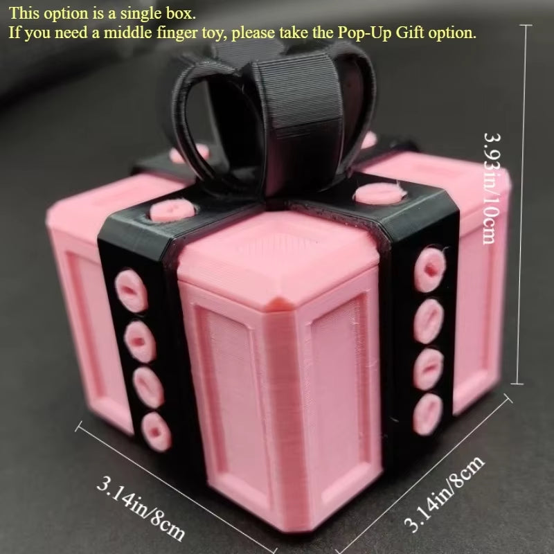 Annoying Prank Gift Box – Pop-Up Middle Finger Surprise