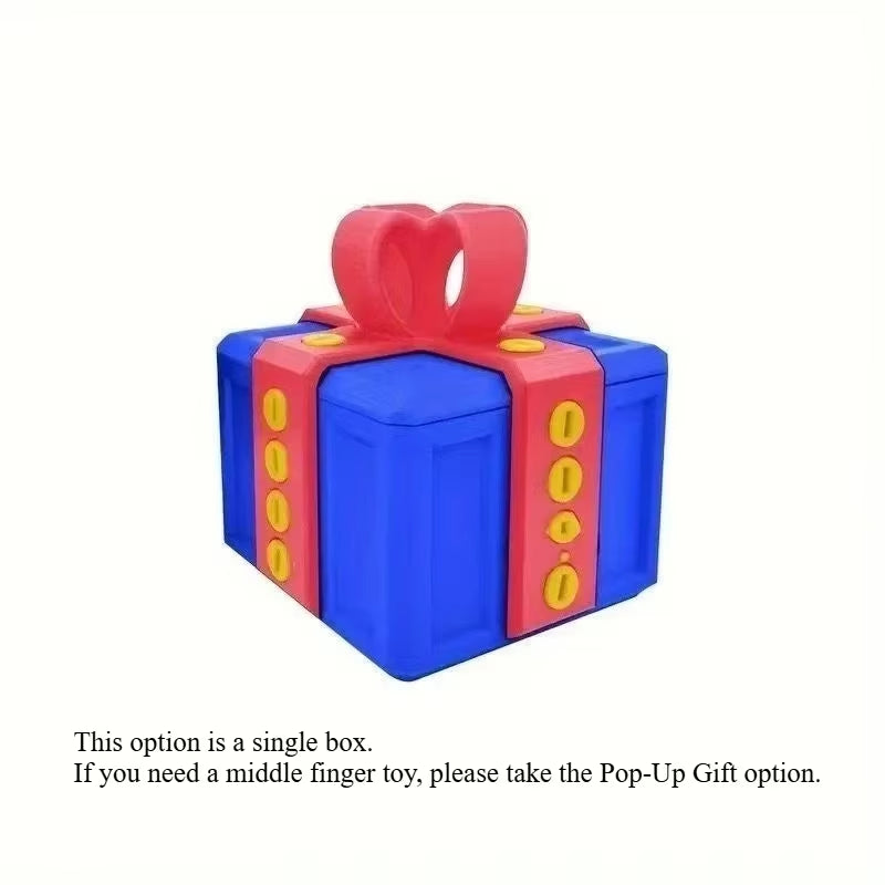 Annoying Prank Gift Box – Pop-Up Middle Finger Surprise