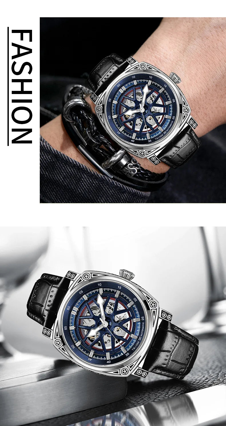 2026 Tevise Affordable Men's Automatic Watch - Waterproof Fashion Business | Mechanical Wristwatch