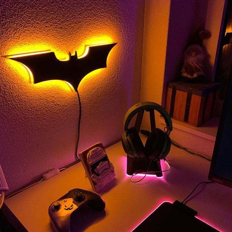 Batman Wooden Night Light