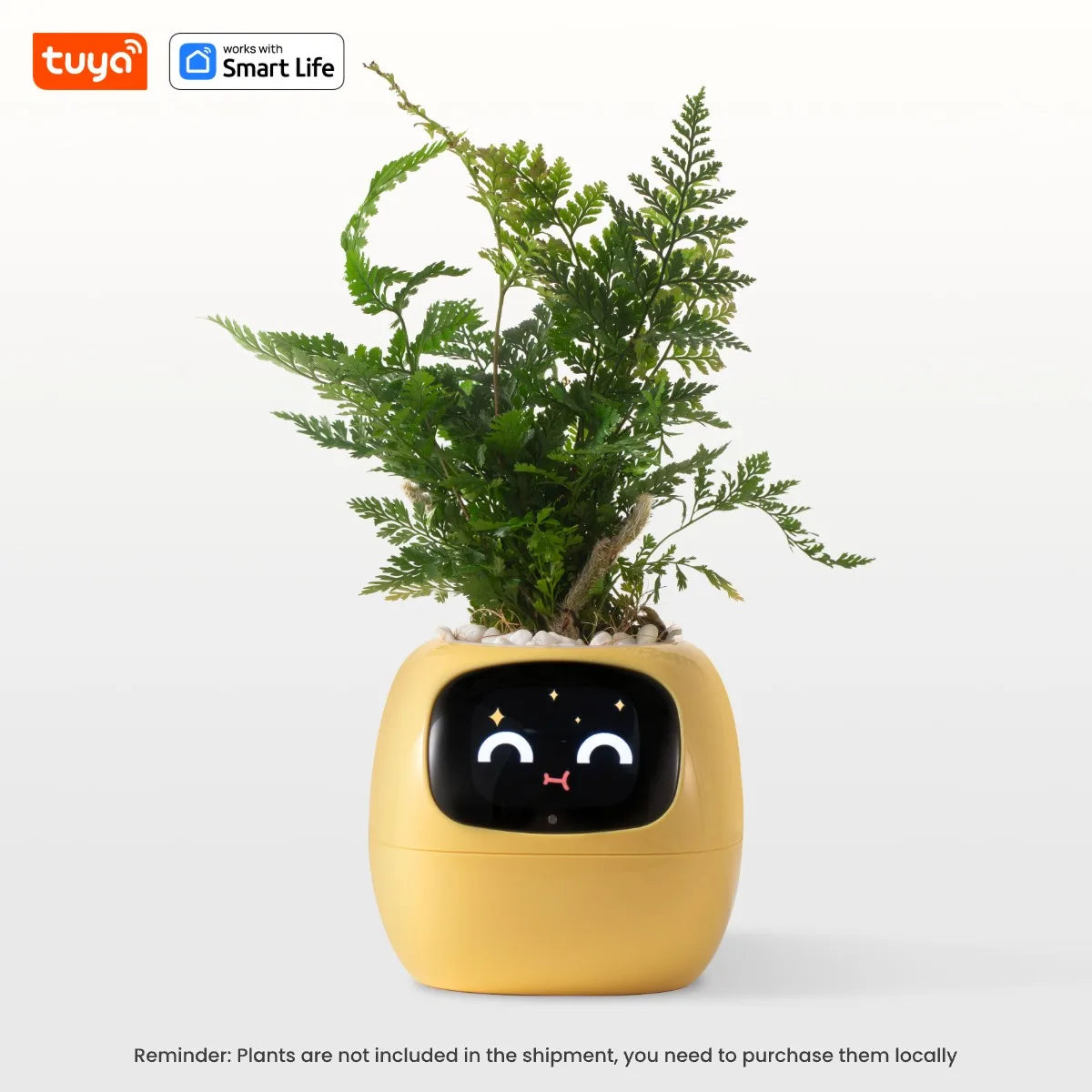Smart Planter – AI Interactive Pot with 49+ Expressions & 7 Smart Sensors