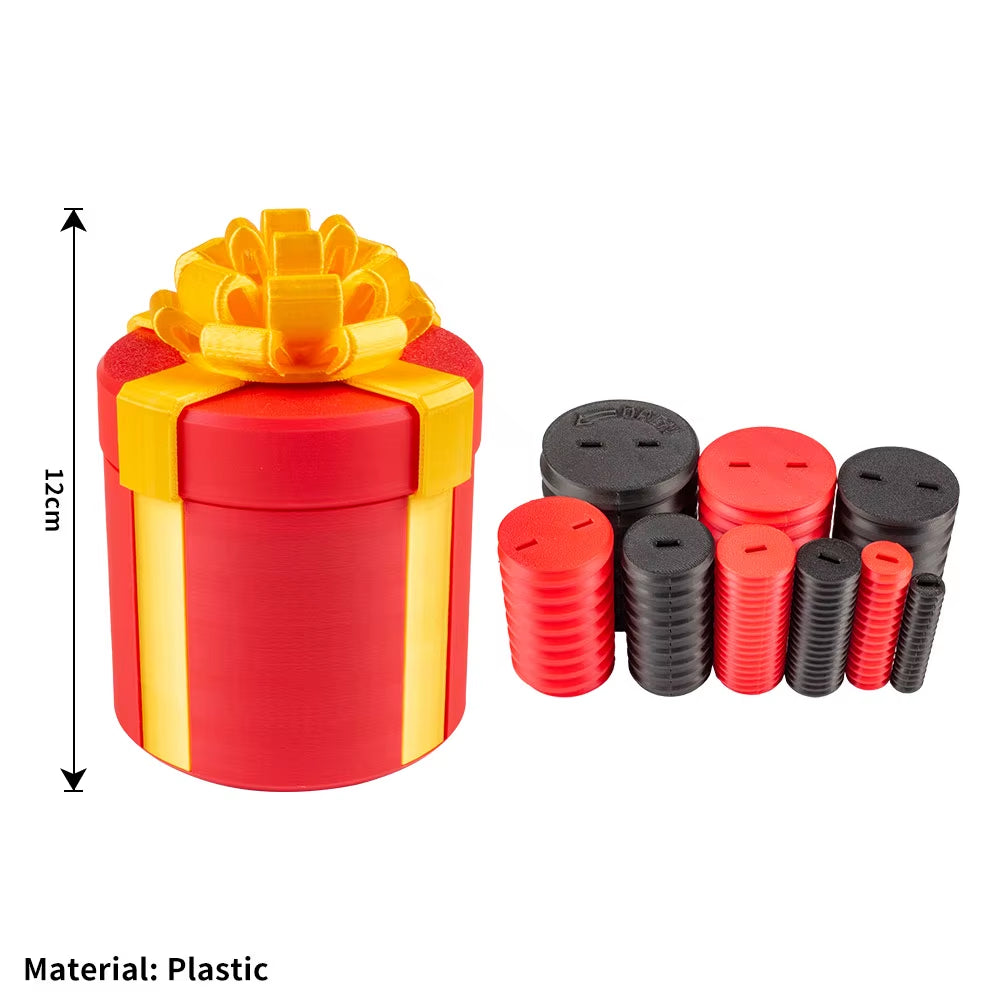 Annoying Nested Screw Gift Box – Money & Gift Card Puzzle Container Prank Gift