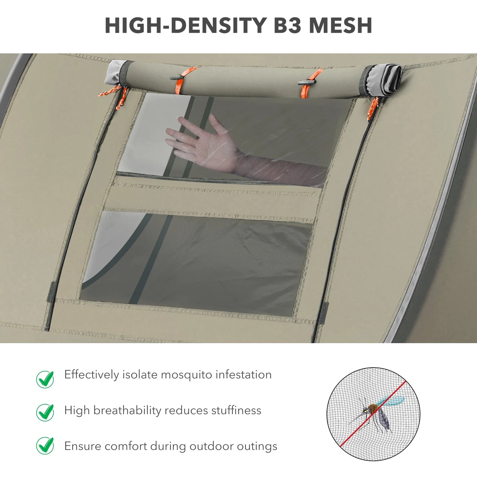 4-Person Instant Pop-Up Camping Tent – Auto Setup, Portable, Large Doors & Windows